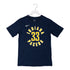 Youth Indiana Pacers Myles Turner Icon Name and Number T-shirt by Nike in Navy - Front View