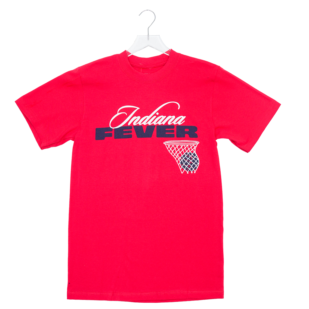 Adult Indiana Fever Swish T-shirt in Red by Round21 – Pacers Team