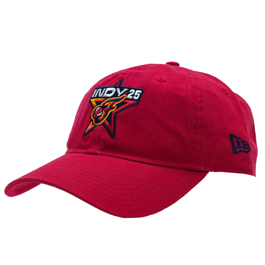 Adult WNBA All-Star 2025 INDY Star 9Twenty Hat in Red by New Era