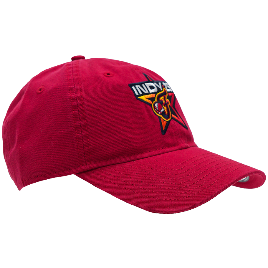 Adult WNBA All-Star 2025 INDY Star 9Twenty Hat in Red by New Era