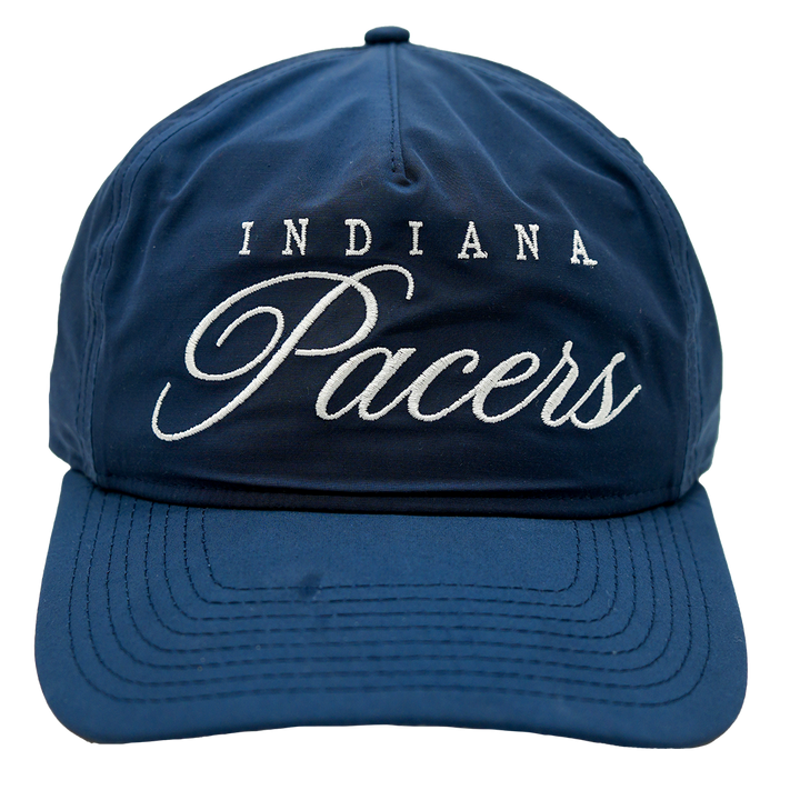 Adult Indiana Pacers Official 2025 NBA Draft Golfer Hat in Navy by New Era