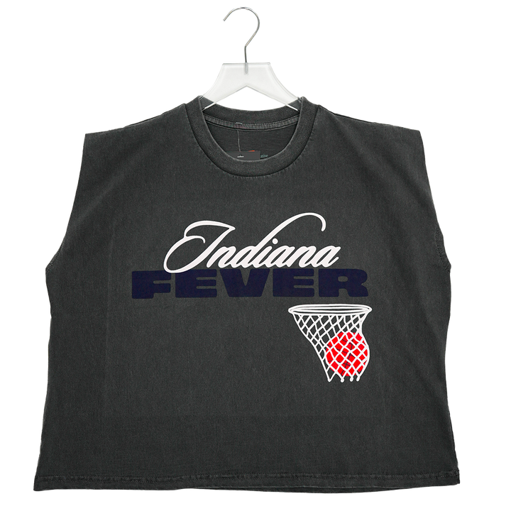 Women's Indiana Fever Swish Strength Tank in Grey by Round21