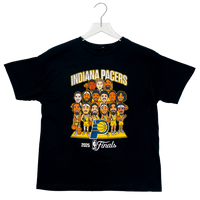 Adult Indiana Pacers 2025 NBA Finals Team T-shirt in Black by Pacers Team Store
