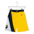 Youth Indiana Pacers Statement Swingman Shorts by Jordan in Blue, White and Gold - Front View
