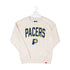 Adult Indiana Pacers Harmon Drexel Crewneck Sweatshirt in Natural by Sportiqe - Front View