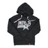 Youth NBA All-Star Weekend 2024 Lil Olson Hooded Sweatshirt in Black by Sportiqe - Front View