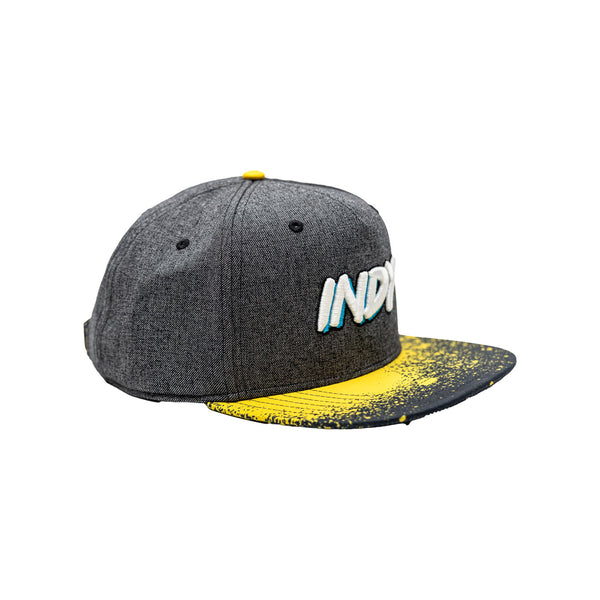Adult Indiana Pacers 23-24' CITY EDITION Oahu Hat by Sportiqe - Angled Right Side View