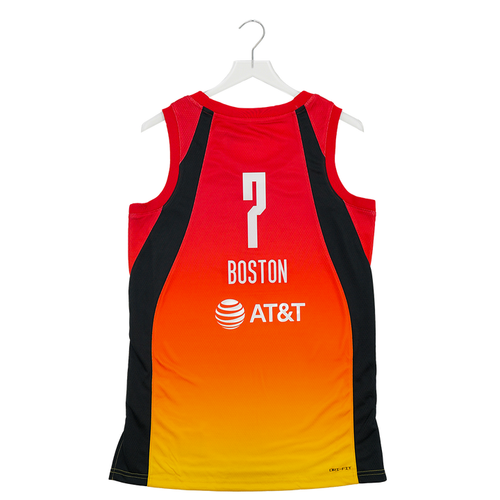 Adult Indiana Fever #7 Aliyah Boston 2025 WNBA All-Star Game Jersey in Orange by Jordan Brand