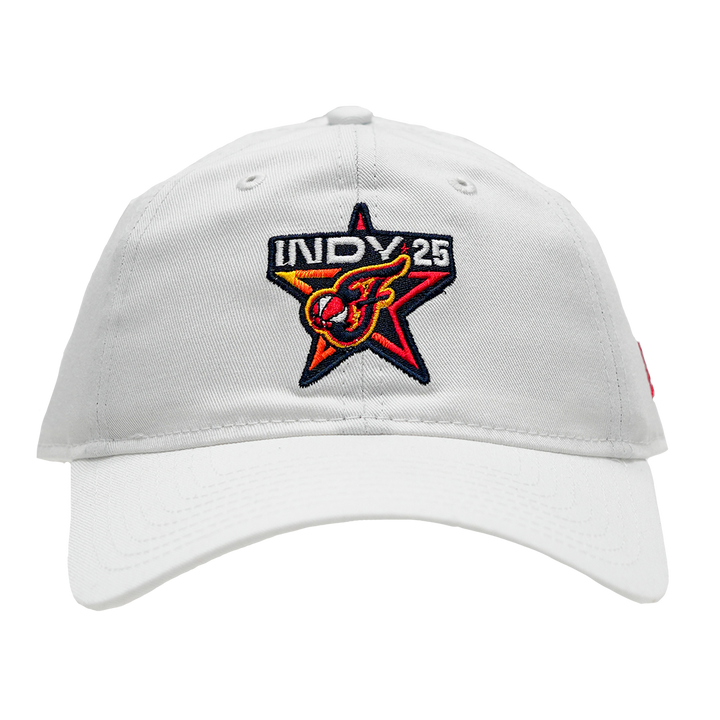 Adult WNBA All-Star 2025 Indy Star 9TWENTY Hat in White by New Era