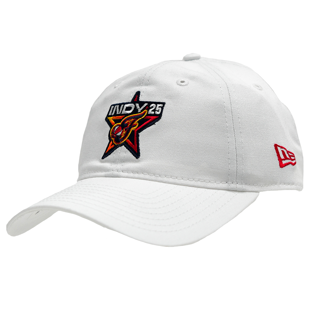 Adult WNBA All-Star 2025 Indy Star 9TWENTY Hat in White by New Era