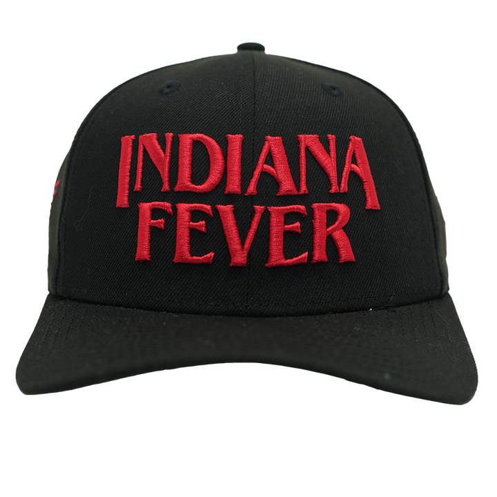 Adult Indiana Fever Stranger Things 9SEVENTY Hat in Black by New Era