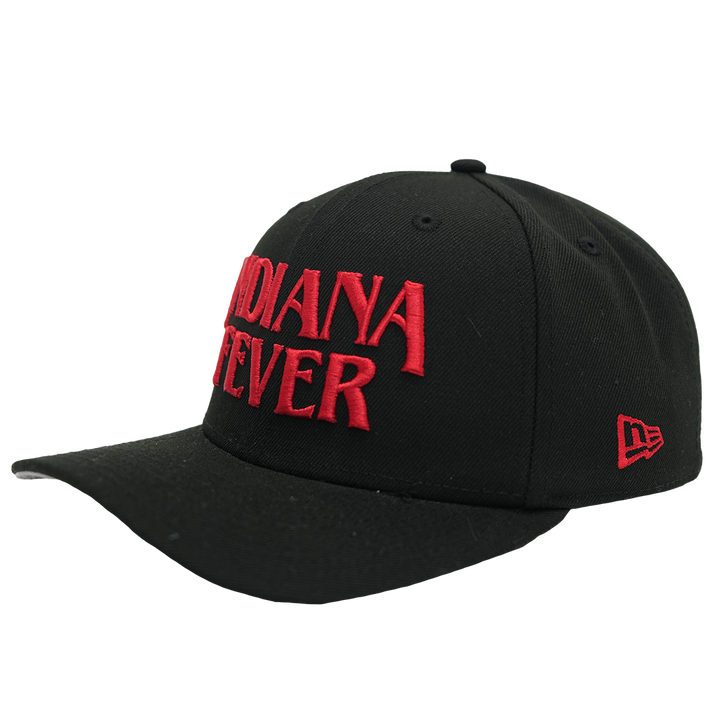 Adult Indiana Fever Stranger Things 9SEVENTY Hat in Black by New Era