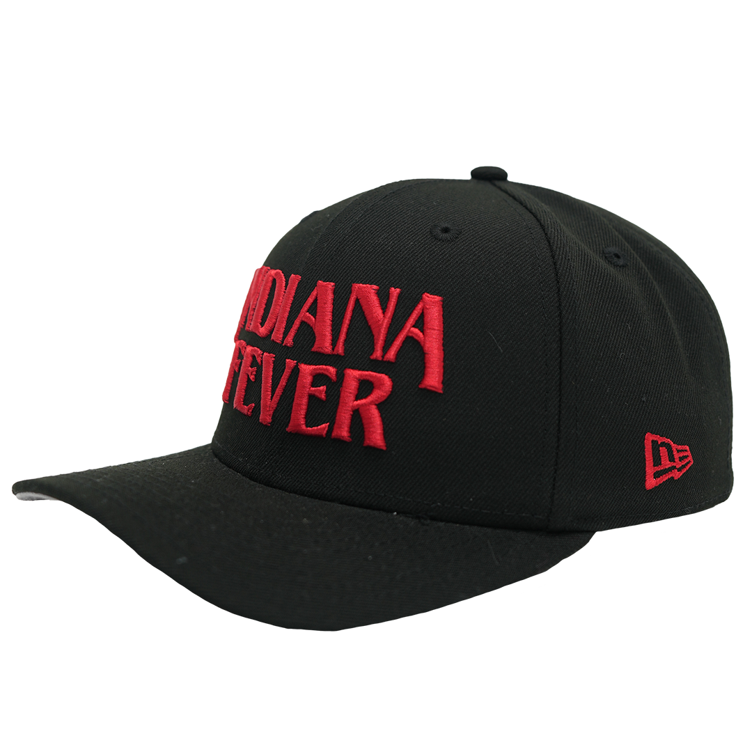Adult Indiana Fever Stranger Things 9SEVENTY Hat in Black by