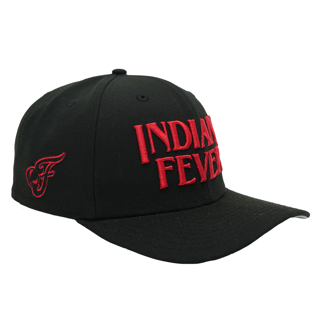 Adult Indiana Fever Stranger Things 9SEVENTY Hat in Black by New Era
