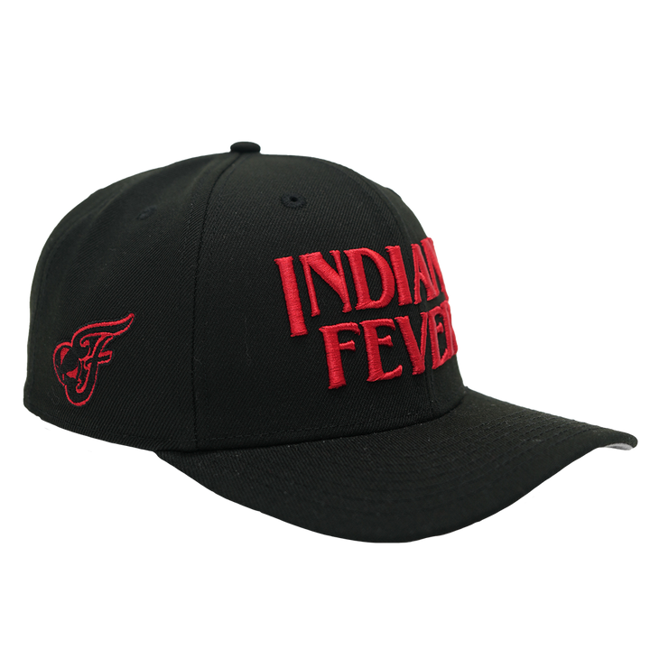 Adult Indiana Fever Stranger Things 9SEVENTY Hat in Black by New Era