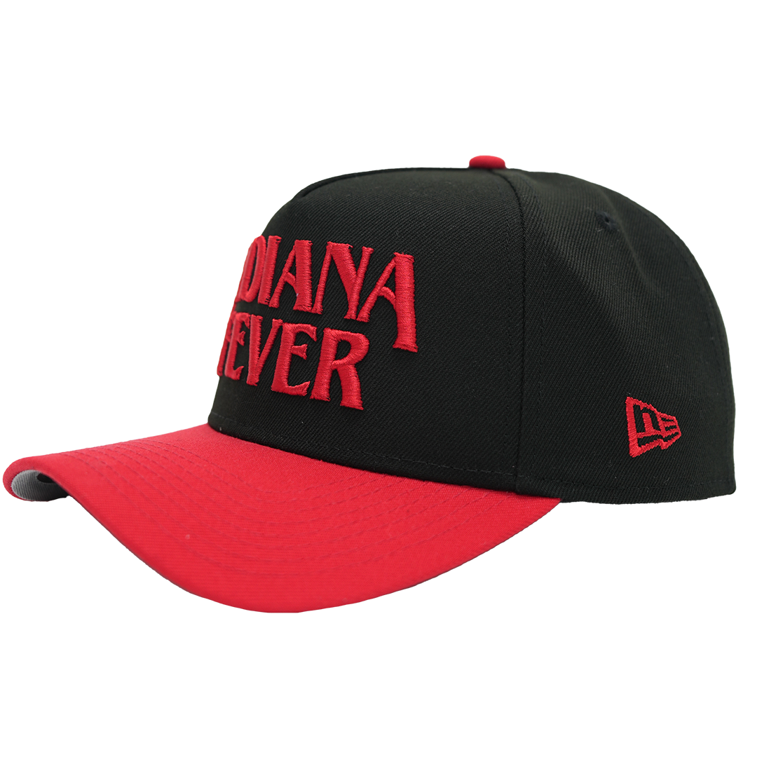 Adult Indiana Fever Stranger Things Two-Tone 9Forty Hat in Black by New Era