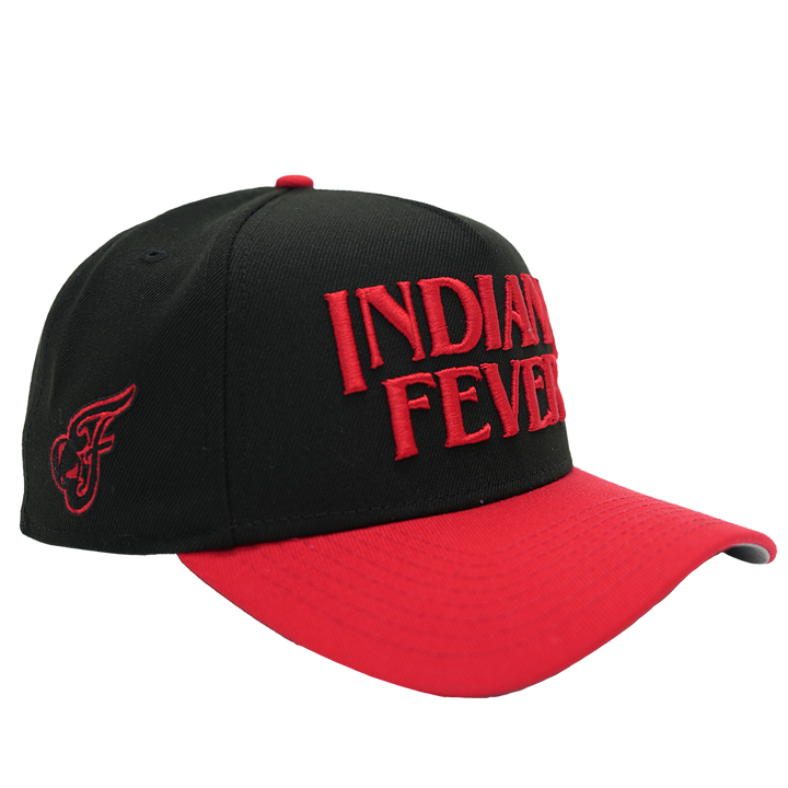 Adult Indiana Fever Stranger Things Two-Tone 9Forty Hat in Black by New Era