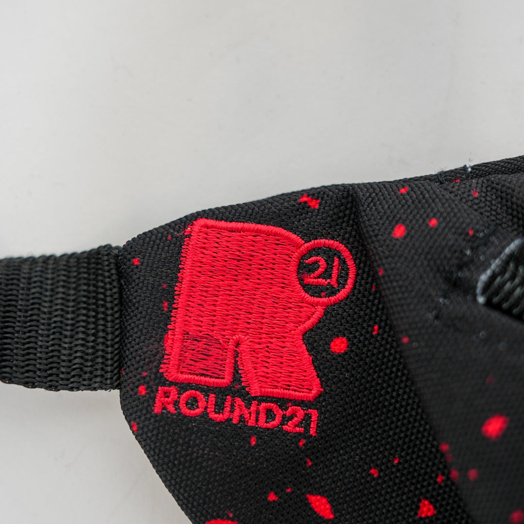 Indiana Fever Stranger Things Splatter Fanny Pack in Black by Round21