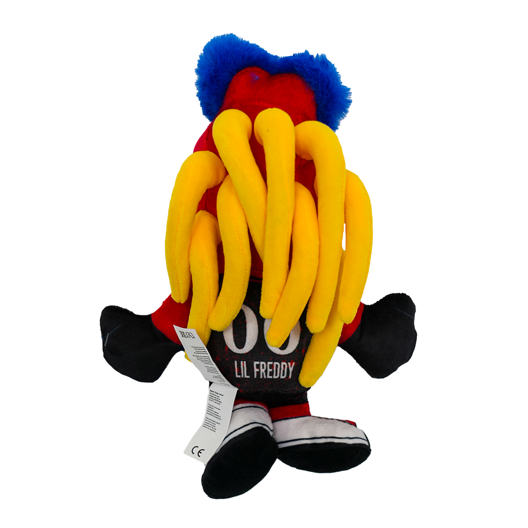 Indiana Fever Stranger Things Rebel Lil Freddy Fever 6inch Plush in Black by Uncanny Brands