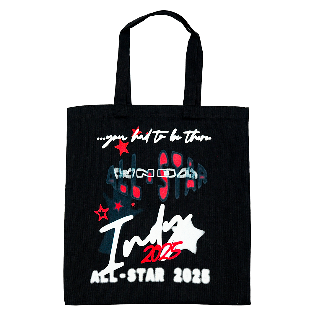WNBA All-Star 2025 Indy Summer Tote Bag in Black by Round 21