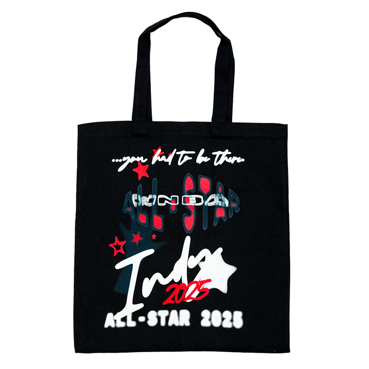 WNBA All-Star 2025 Indy Summer Tote Bag in Black by Round 21