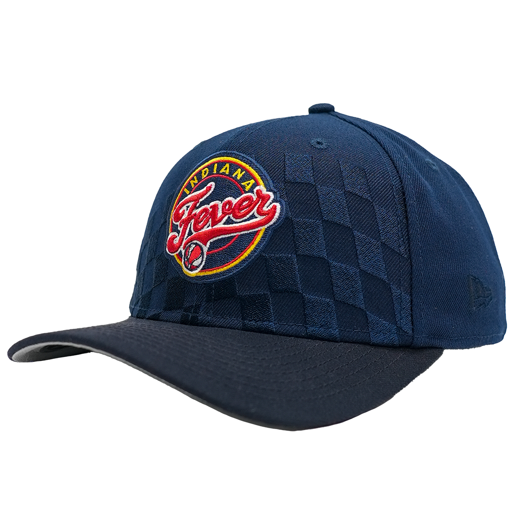 Adult Indiana Fever 9SEVENTY Rally Drive Hat in Navy by New Era