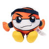WNBA Indiana Fever Plush Basketball by Uncanny Brands In Orange, White & Yellow - Front View