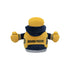 Indiana Pacers 6in Sneaker Plushie in Navy by Bleacher Creature - Back View
