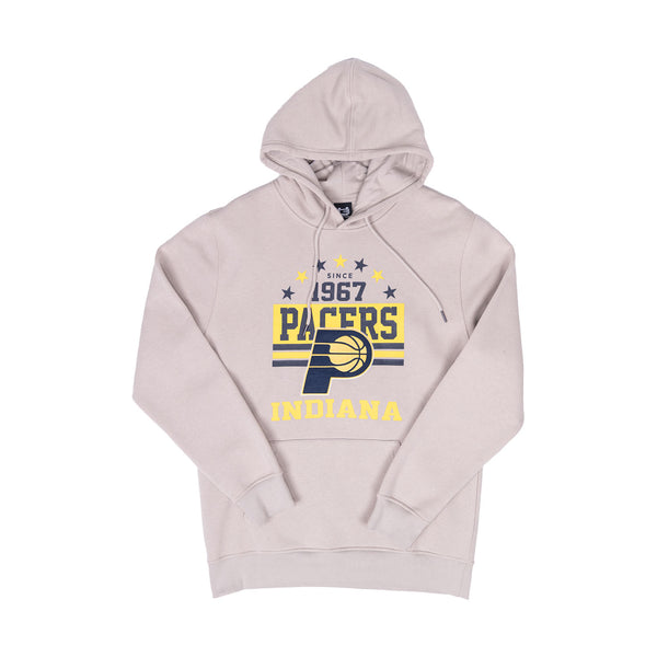 Adult Indiana Pacers Star Studded Hooded Sweatshirt by Item Of The Game - Front View