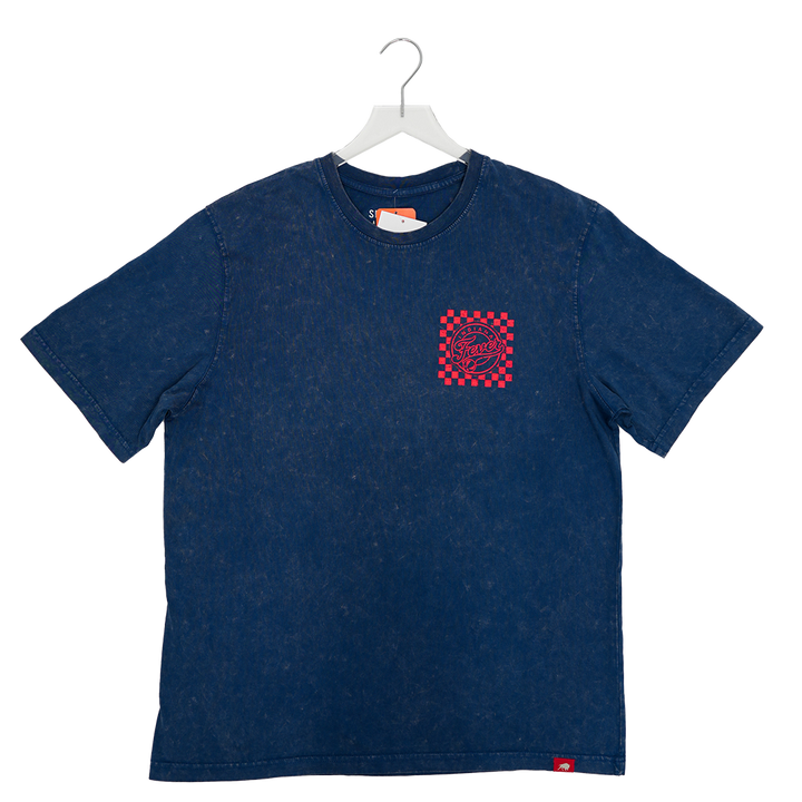 Adult Indiana Fever Short Sleeve Angus T-Shirt in Navy by Sportiqe