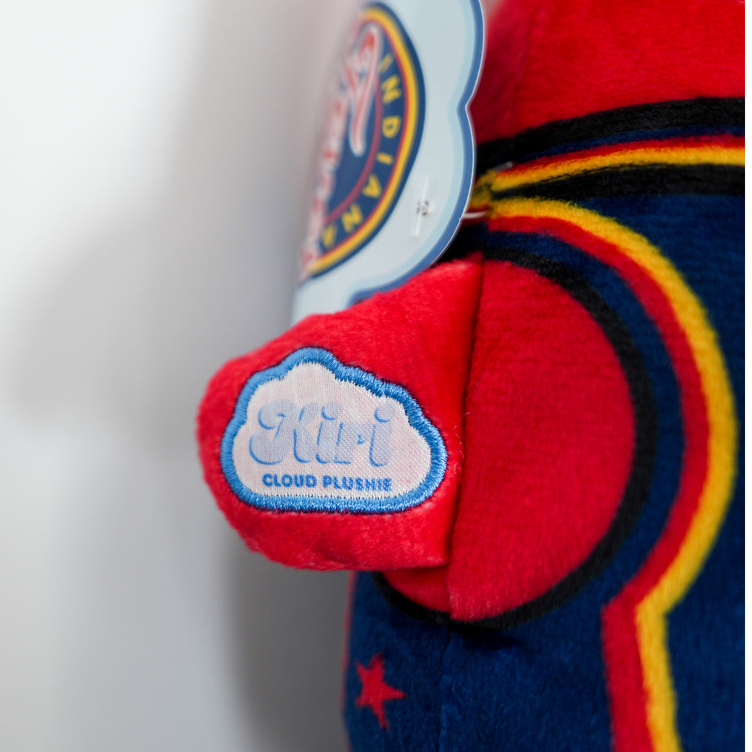 Indiana Fever Freddy Fever Kiri Cloud Plush in Red by Uncanny Brands