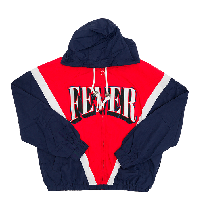 Women's Indiana Fever Full-Zip Windbreaker in Red by WEAR by EA