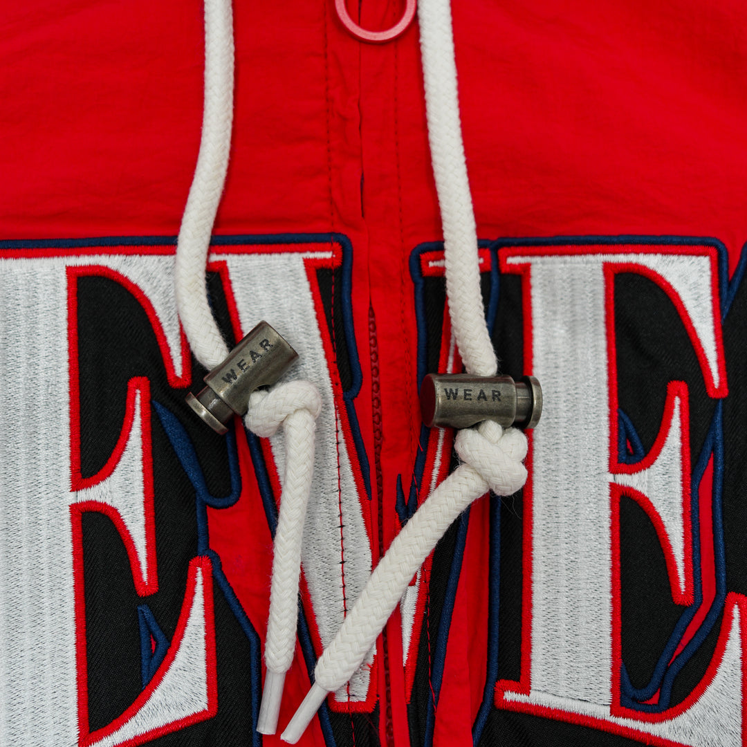Women's Indiana Fever Full-Zip Windbreaker in Red by WEAR by EA