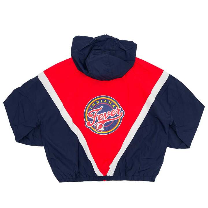 Women's Indiana Fever Full-Zip Windbreaker in Red by WEAR by EA