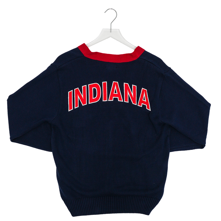 Adult Indiana Fever 3 Button Cardigan in Navy by FISLL