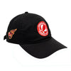 Adult Indiana Fever 2023 Rebel 9Twenty Hat by New Era In Black - Angled Right Side View