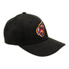 Youth Indiana Fever Primary Logo 9Forty Hat by New Era In Black - Angled Right Side View