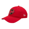 Adult Indiana Fever Secondary Logo 9Twenty Hat in Red by New Era - Angled Left Side View