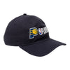 Adult Indiana Pacers 2024 NBA Playoffs 9Twenty Hat in Black by New Era - Angled Right Side View