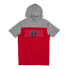 Adult Indiana Fever Hooded T-shirt in Red by New Era