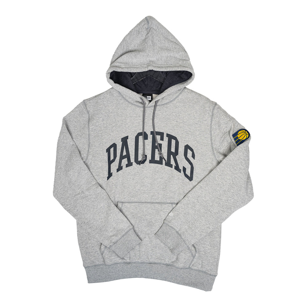 Men's Indiana Pacers Fanatics Branded Gray/Navy Arctic Colorblock Pullover  Hoodie
