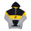 Adult Indiana Pacers 1/4 Zip Hooded Sweatshirt by New Era