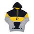 Adult Indiana Pacers 1/4 Zip Hooded Sweatshirt by New Era - Front View