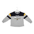 Youth Girls Indiana Pacers Puff Crewneck Sweatshirt in Grey by New Era - Front View