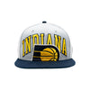 Adult Indiana Pacers 23-24' Tip-Off 9FIFTY Hat by New Era - Front View