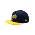Adult Indiana Pacers Hidden 59Fifty Hat in Navy by New Era - Angled Left Side View