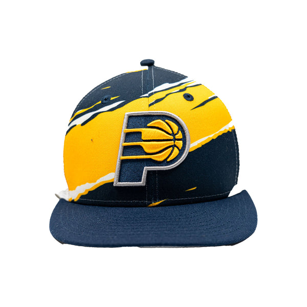 Adult Indiana Pacers Tailgate 9Fifty Hat in Navy by New Era - Front View