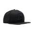 Adult Indiana Pacers Primary Logo Tonal 9Fifty Hat in Black by New Era - Angled Right Side View