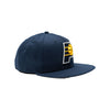 Adult Indiana Pacers Primary Logo 9Fifty Hat in Navy by New Era - Angled Right Side View