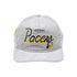 Adult Indiana Pacers Golfer Corduroy Hat in Grey by New Era - Front View